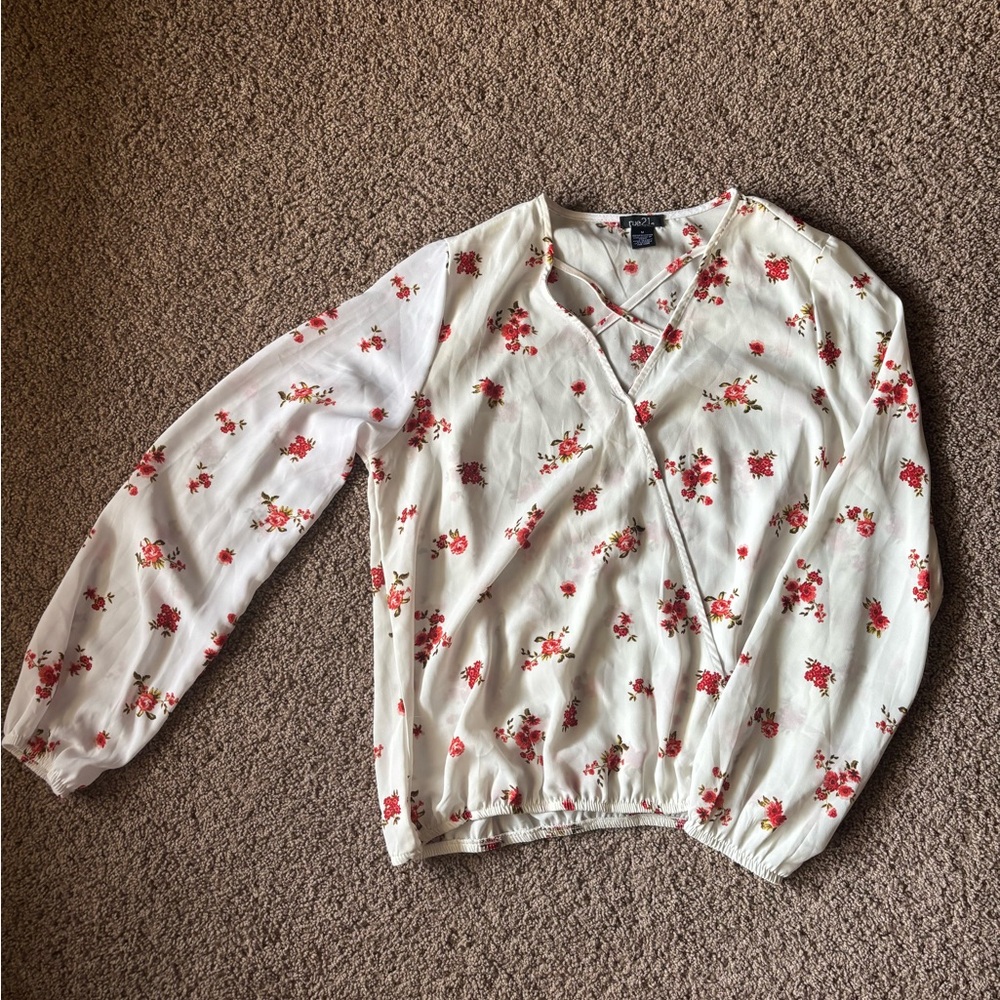 Rue21 Floral Blouse
